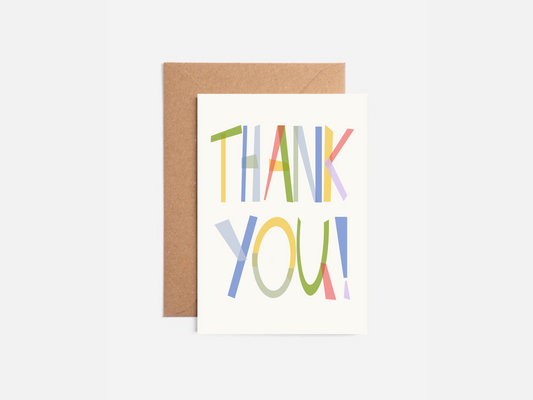 Thank you card