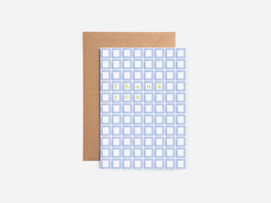 Thank you card