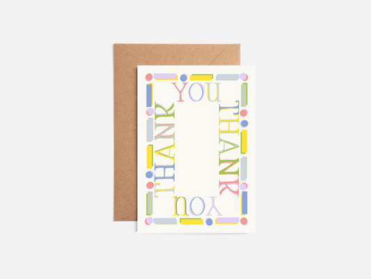 Thank you card