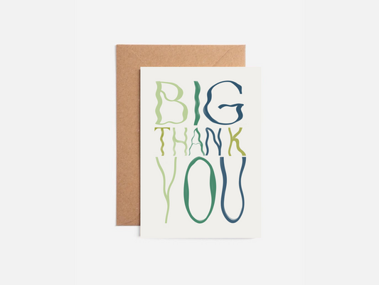 Big thank you - Green