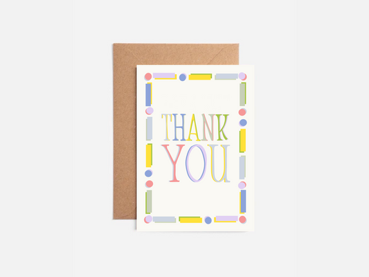 Thank you card